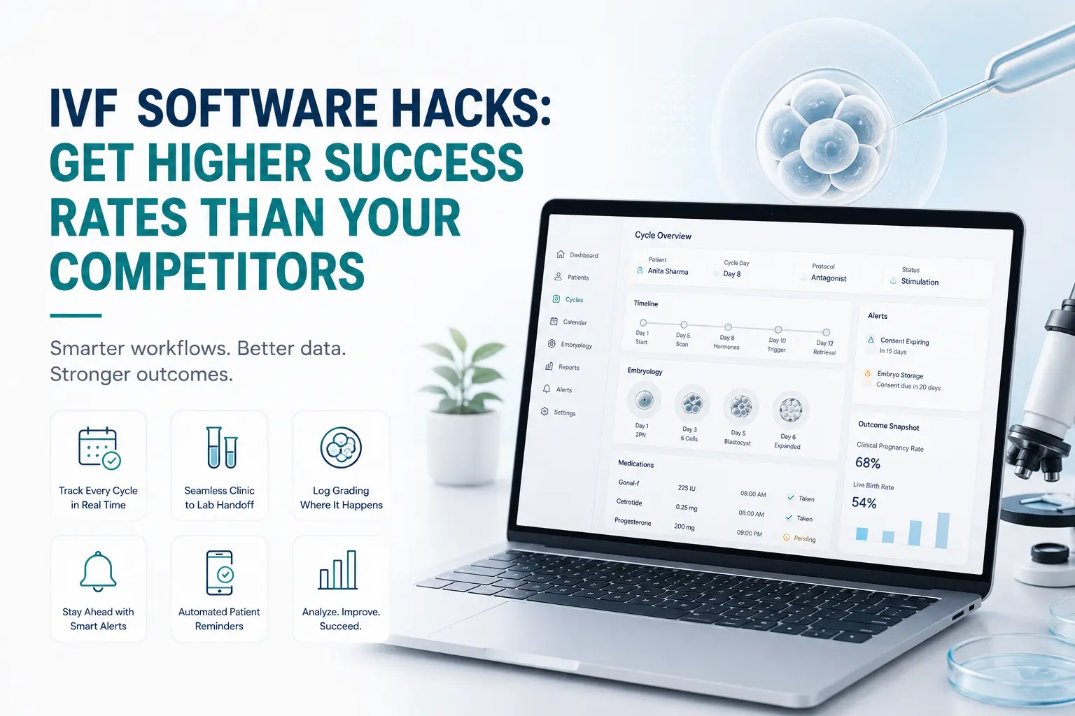 IVF software hacks for higher success rates